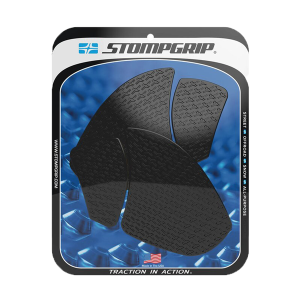 Stompgrip Icon Traction Pads for Ducati Panigale V4/S/R 2018-2021, transparent and black options