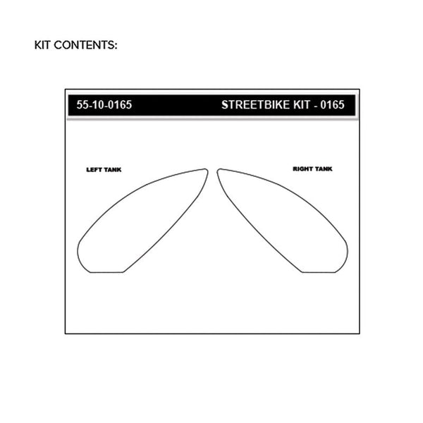 Stompgrip Icon Traction Pads BMW S1000RR K67 2019-2026 black and transparent