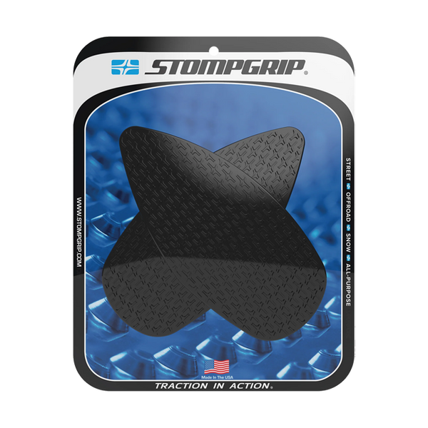 Stompgrip Icon Traction Pads for Aprilia RS 660 2020-2026 in black and transparent