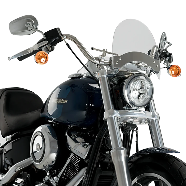 Puig Roadster Windscreen for Harley Davidson Softail LOW Rider Fxlr (2018–2020)