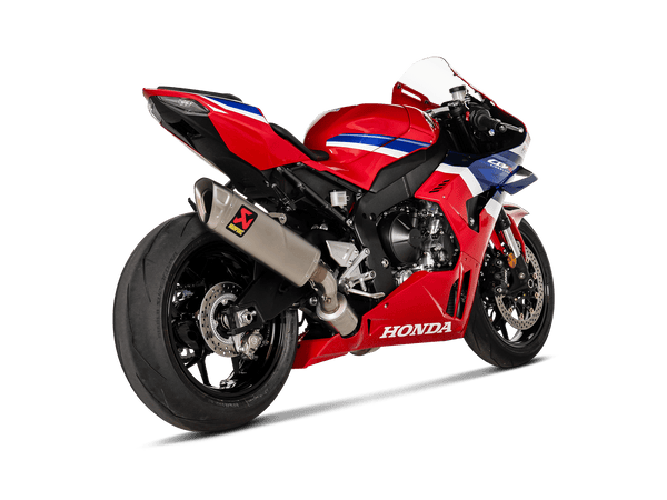 Akrapovic Slip-On Line Track Day titanium exhaust on Honda CBR1000RR-R Fireblade SC82