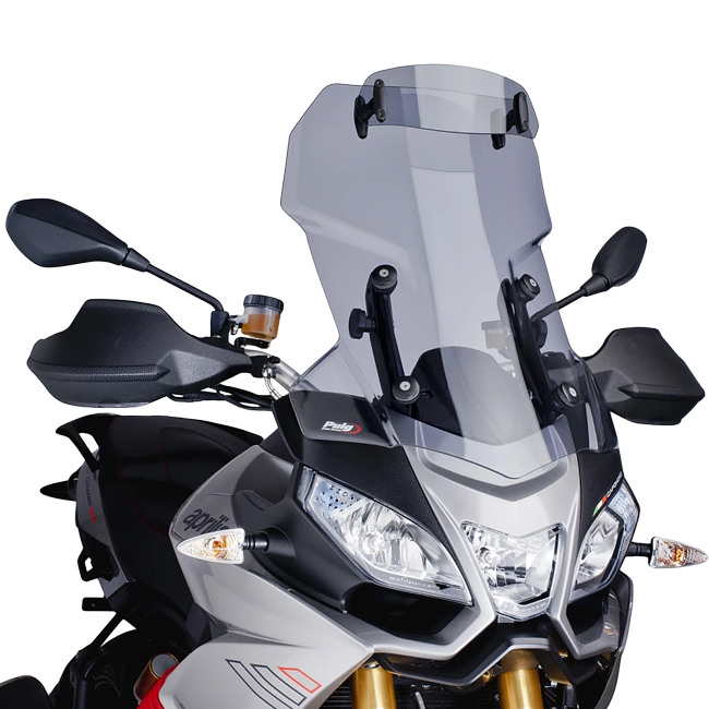 Puig Touring Windshield with Visor for Aprilia Caponord 1200 (2015–2017)