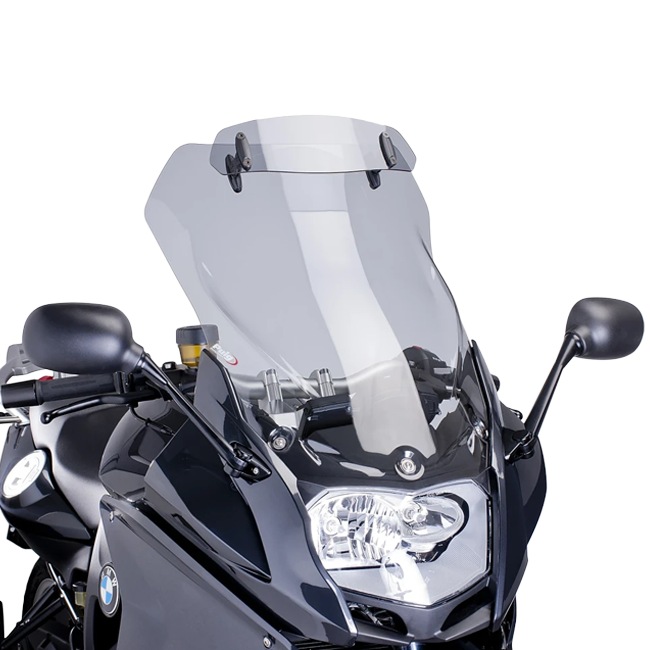 Puig Touring Windshield with Adjustable Visor for BMW F800GT (2015–2018)