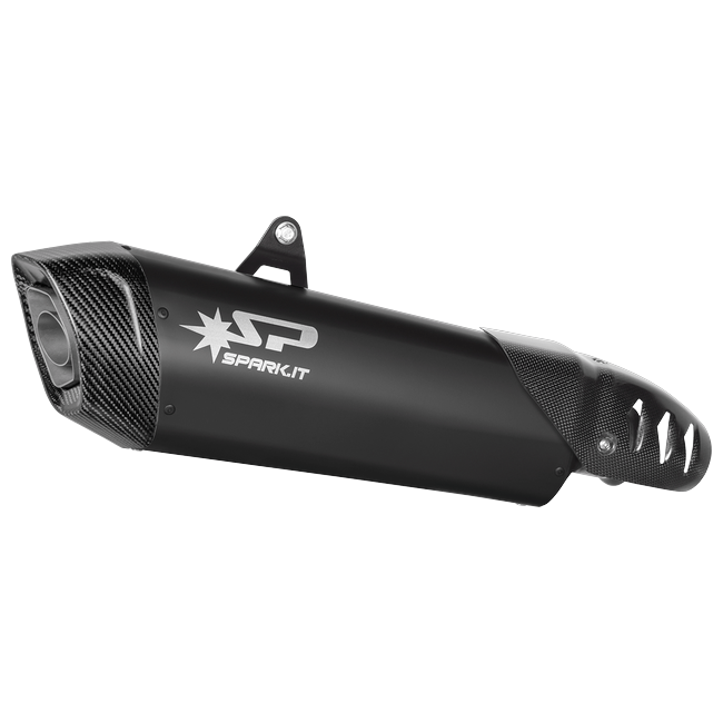 Spark Exhaust Fighter Evo slip-on Black Series KTM 1290 Super Adventure GKT0204BOM