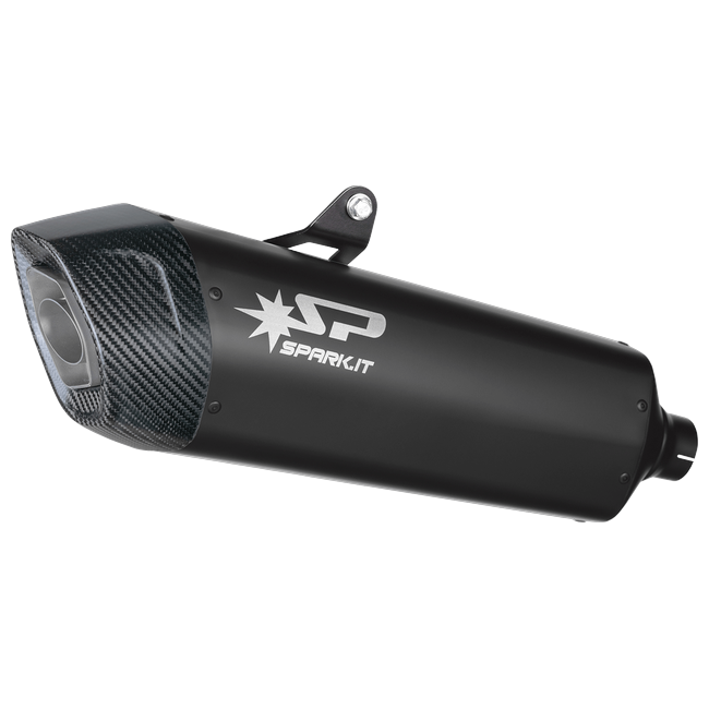 Spark Exhaust Fighter Evo slip-on Black Series Triumph Tiger 900 GTR0303BOM