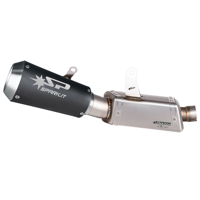 Spark Exhaust Moto GP half system Triumph Street Triple 765 R GTR0504DOM – view 2