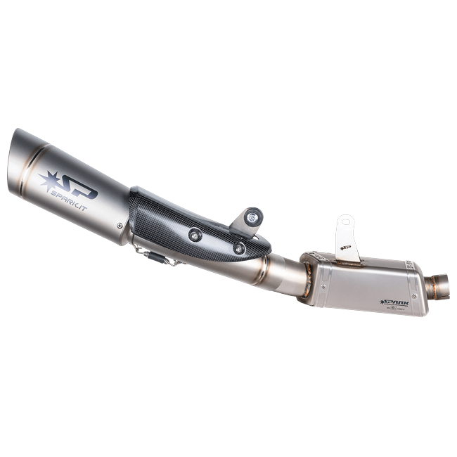 Spark Exhaust Grid-O half system Triumph Street Triple 765 R GTR0505TOM