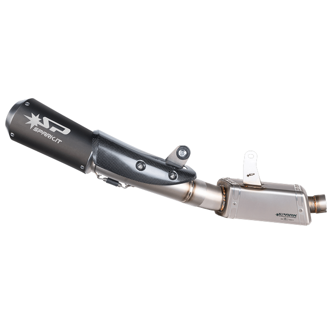 Spark Exhaust Moto GP half system Triumph Street Triple 765 R GTR0506DOM – view 3