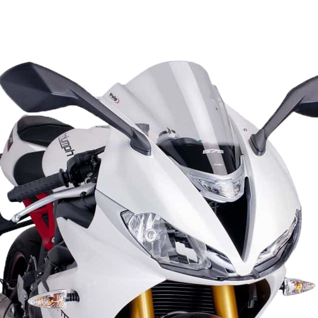 Puig Z-Racing windscreen part 6498 for Triumph Daytona 675/R 2013–2017