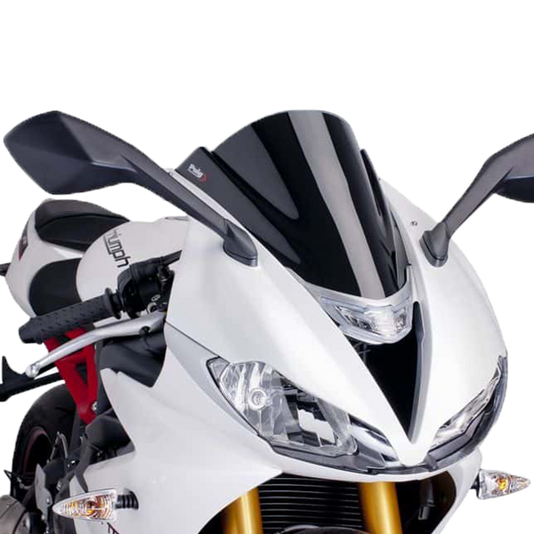 Puig Z-Racing windscreen part 6498 for Triumph Daytona 675/R 2013–2017