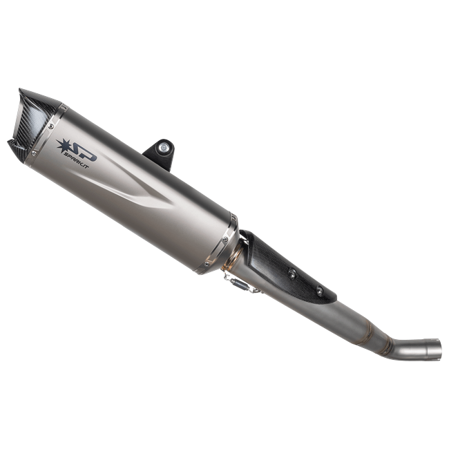 Spark Exhaust Force Evo half system Triumph Street Triple 765 R GTR0511T