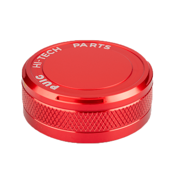 Puig CNC aluminium rear brake fluid reservoir cap for Kawasaki ZX-4RR anodised colour