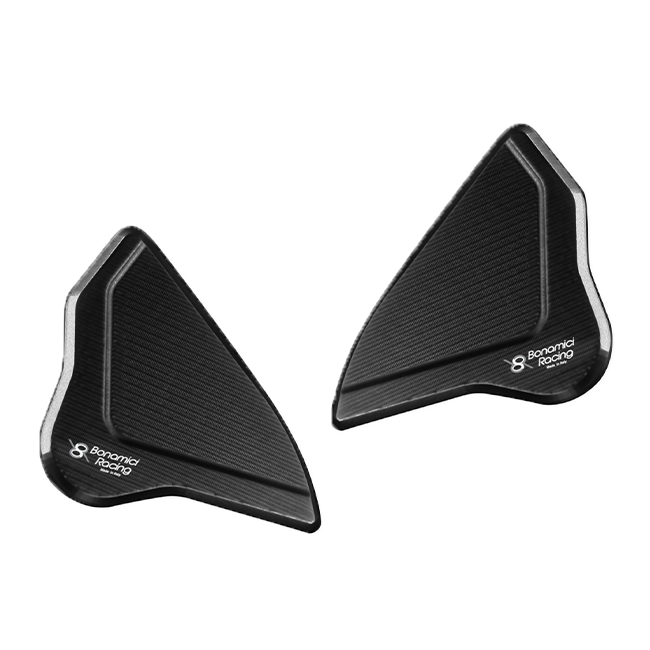 Bonamici Racing BM08 anodised aluminium mirror caps for Yamaha YZF-R9 2025-2026
