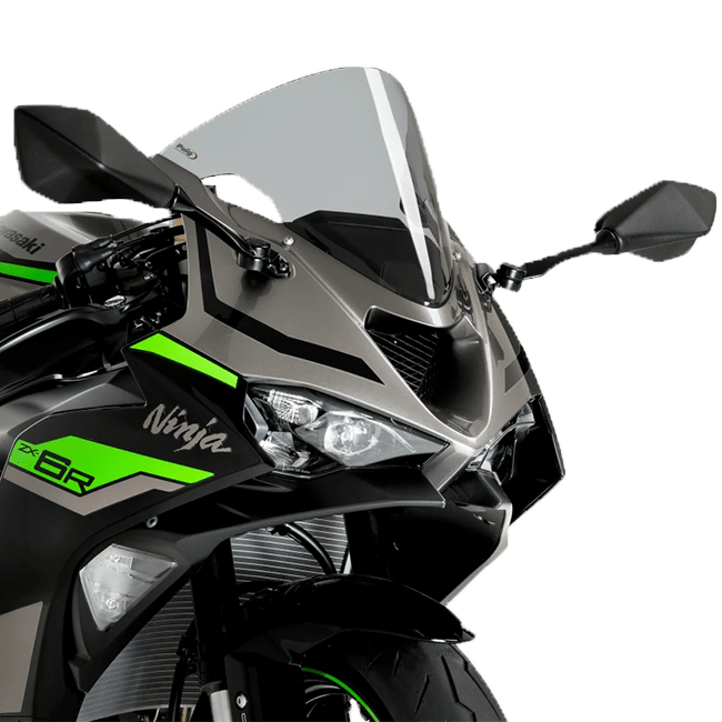 Puig R-Racer windscreen for Kawasaki ZX-6R 2024-2025 in clear finish