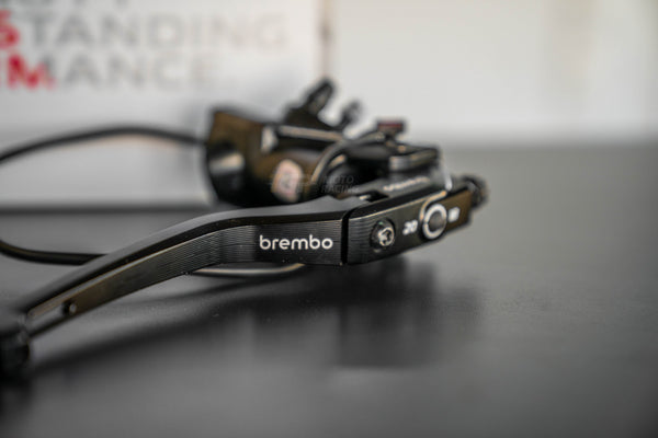 Brembo RCS 19 x 18-20 Corsa Corta RR radial master cylinder 110E71110 — forged hard-anodised aluminium