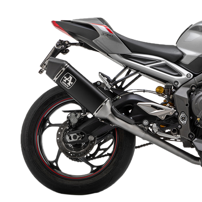 Arrow Veloce Aluminium slip-on silencer 71502VAN for Triumph Street Triple 765 2020-2022