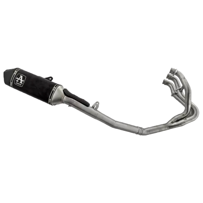 Arrow Veloce stainless steel complete exhaust system for Triumph Street Triple 765 RS