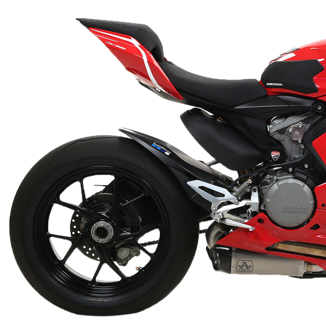Arrow 71160PK titanium slip-on silencer with carbon end cap for Ducati Panigale V2 955