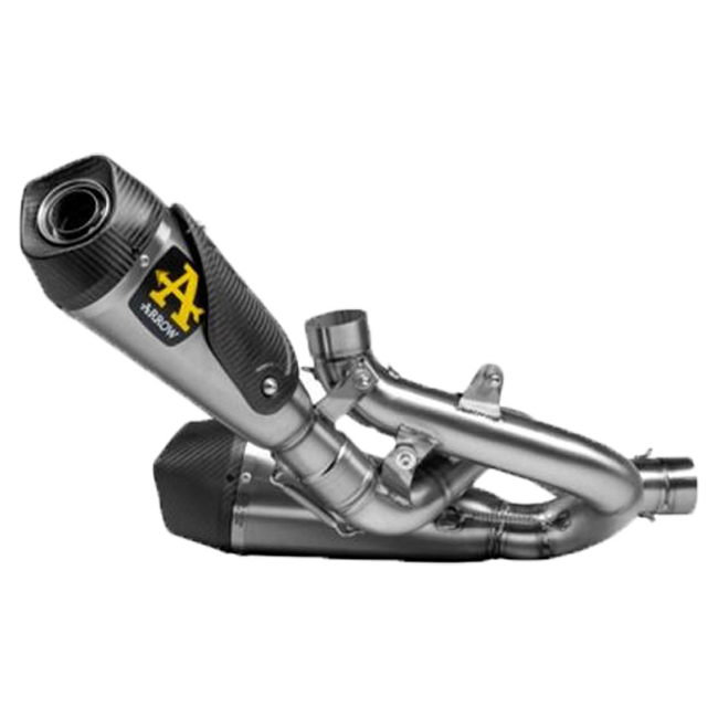 Arrow semi-complete titanium exhaust system 71162PK for Ducati Panigale V4/S/R with carbon end cap