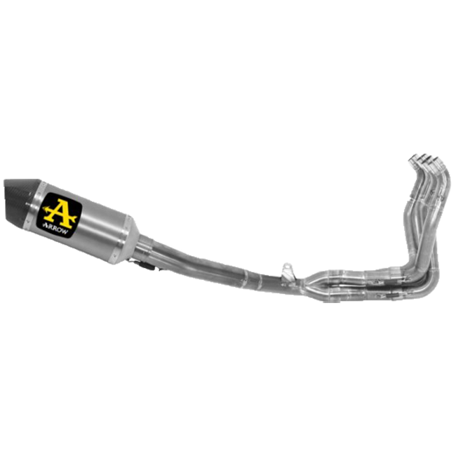 Arrow Competition full exhaust system 71180CKZ stainless steel titanium carbon for Yamaha YZF-R3 2015–2020
