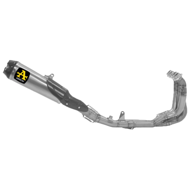Arrow Competition Evo full exhaust system 71196CKZ stainless steel titanium Yamaha YZF-R6 RJ27