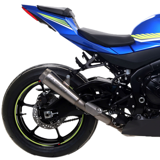Arrow Pro-Race 71207PR titanium slip-on silencer for Suzuki GSX-R 1000 2017-2023