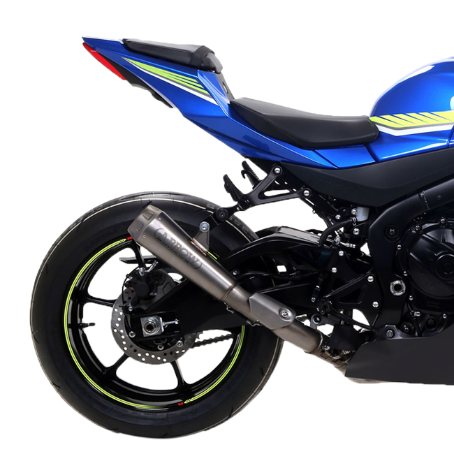 Arrow Pro-Race slip-on silencer stainless steel for Suzuki GSX-R 1000 2017-2023 – 71207PRI