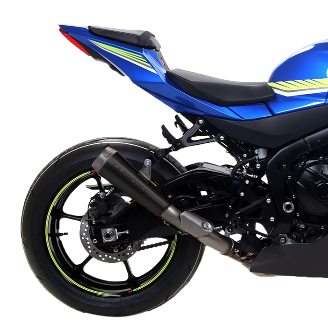 Arrow Pro-Race slip-on silencer Dark stainless steel for Suzuki GSX-R 1000 2017-2023