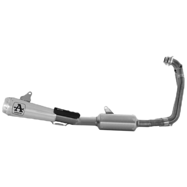 Arrow Competition EVO full titanium exhaust system for Aprilia RS 660 2020-2024, part 71215CP