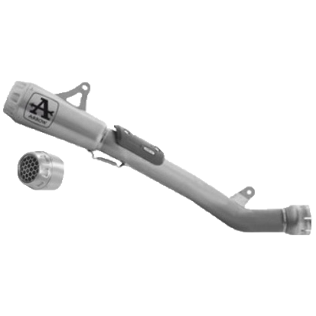 Arrow Pro-Race Mesh Titanium slip-on exhaust 71215HCPF for Kawasaki ZX-10R/RR 2021-2026