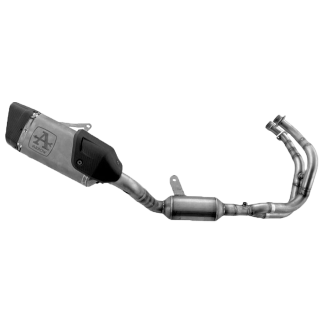 Arrow Competition full exhaust system 71231PTZ stainless steel titanium for Yamaha YZF-R7