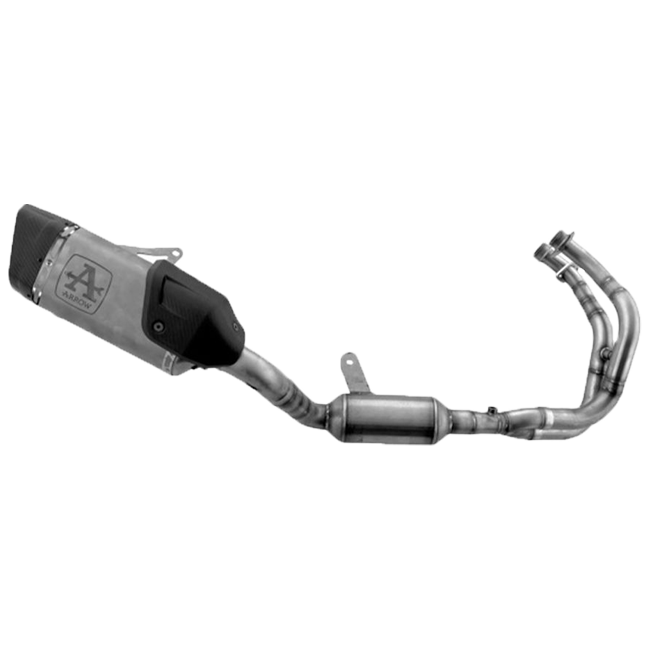 Arrow Competition titanium full exhaust system 71232PTZ for Yamaha YZF-R7