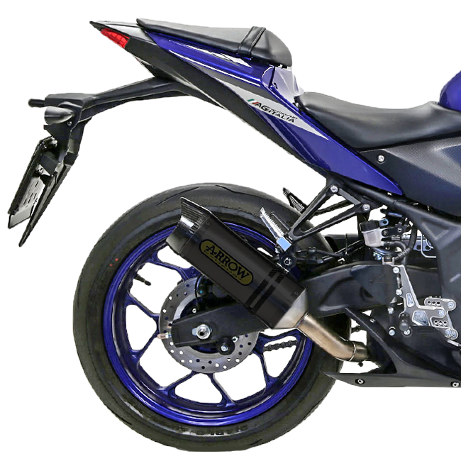 Arrow Thunder Carbon slip-on silencer 71831MK for Yamaha YZF-R3 2015-2018