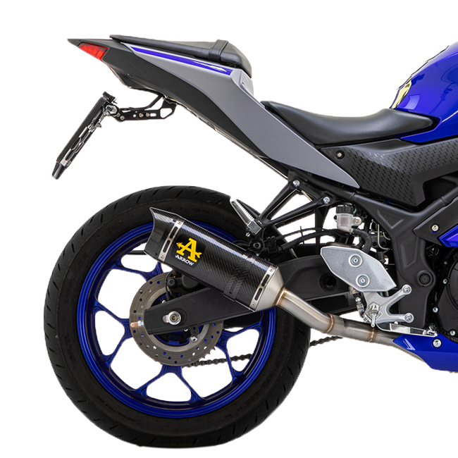 Arrow Thunder Carbon slip-on silencer Yamaha YZF-R3 2021-2026 71831MK