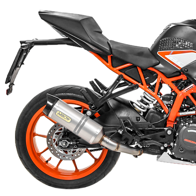 Arrow Thunder aluminium slip-on silencer for KTM RC 390 2017-2020 part 71860AK