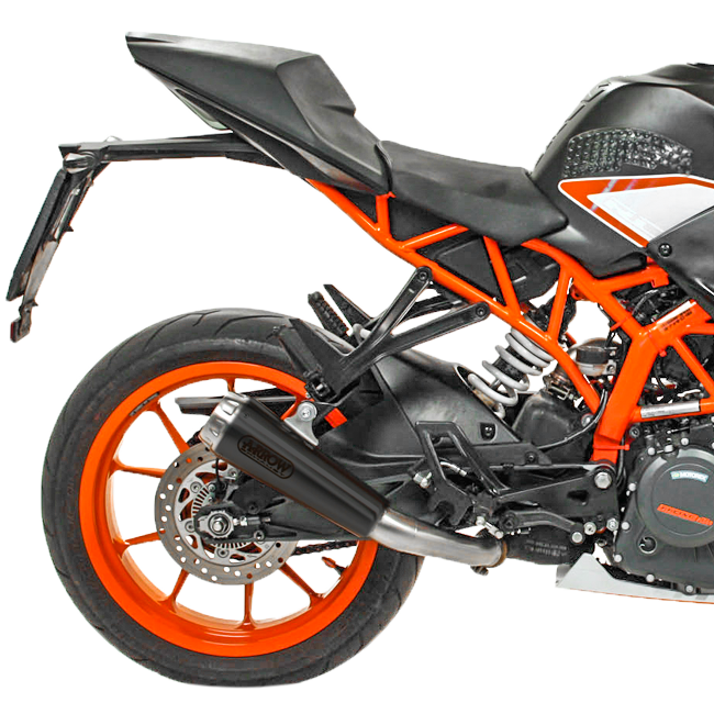 Arrow Pro-Race slip-on silencer stainless dark KTM RC 390 2017-2020 71860PRN