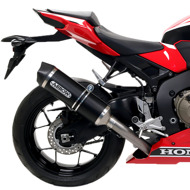 Arrow Indy-Race slip-on silencer aluminium dark finish Honda CBR 1000 RR SC77 71869AKN
