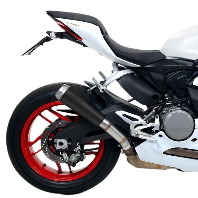 Arrow Pro-Race Dark stainless steel slip-on silencer for Ducati Panigale 959 2016-2019