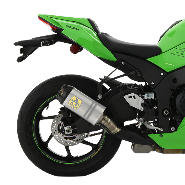 Arrow Indy-Race aluminium slip-on silencer 71928AK for Kawasaki ZX-10R/RR 2021-2026