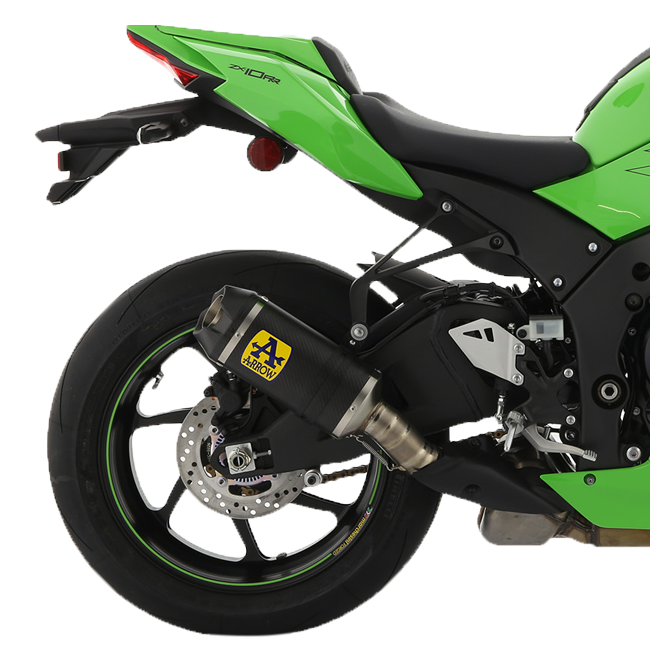Arrow Indy-Race carbon slip-on silencer 71928MK for Kawasaki ZX-10R ZX-10RR 2021-2026