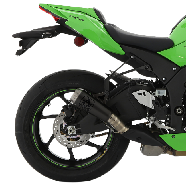 Arrow Pro-Race slip-on silencer stainless steel Dark finish Kawasaki ZX-10R ZX-10RR 2021-2026 71928PRN