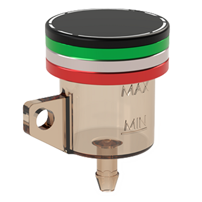 K-Bike Rear Brake Reservoir Cap Tricolore Ducati Panigale 959 (2016-2019) TS035