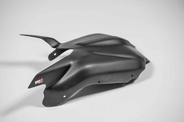 PlasticBike carbon swingarm cover for Ducati Panigale V2 955 2020-2024
