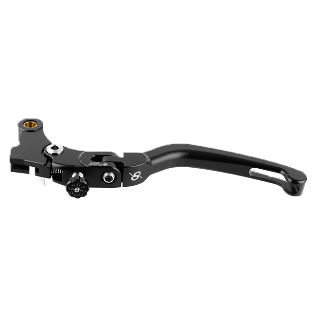 Bonamici Racing LC270 adjustable clutch lever for Yamaha YZF-R9 2025-2026, anodised aluminium