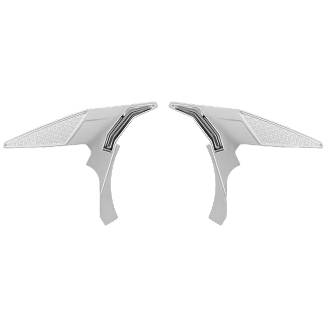 LS2 FF901 Advant X Ratchet Plate Glitter White