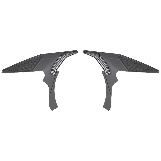 LS2 FF901 Advant X Ratchet Plate Matt Titanium
