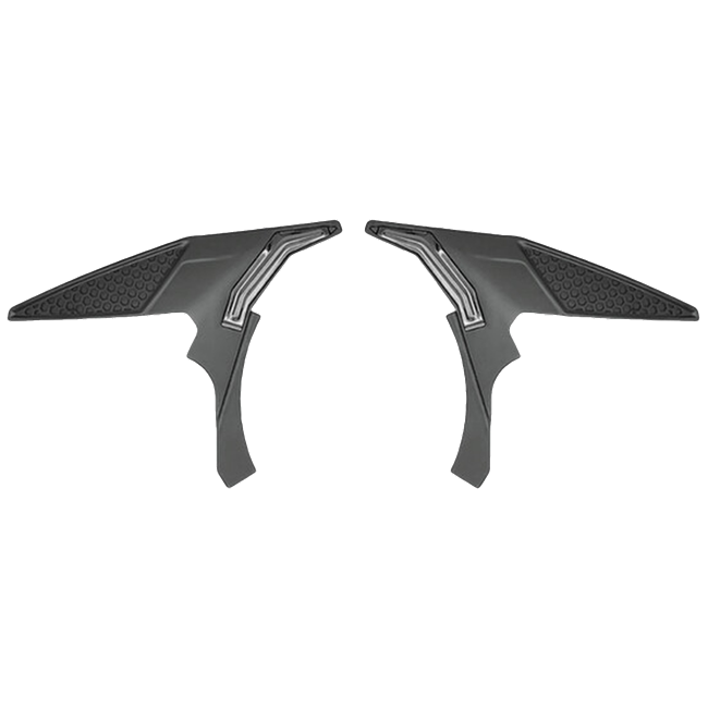 LS2 FF901 Advant X Ratchet Plate Matt Dark Grey