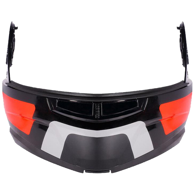 LS2 FF908 Strobe II Chin Bar Orion Matt Black Purple Blue