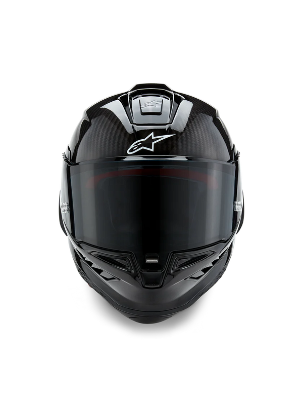 Alpinestars Supertech R10 Solid full-face helmet in carbon gloss finish