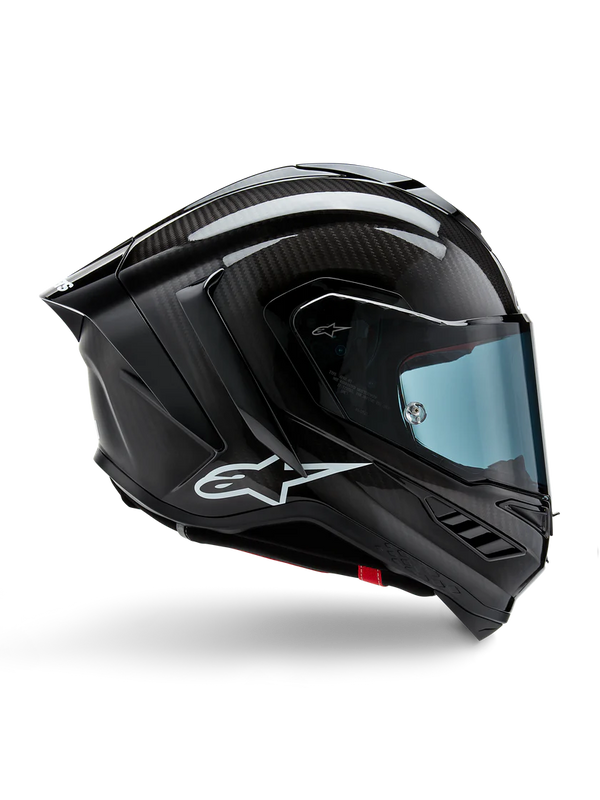 Alpinestars Supertech R10 Solid full-face helmet in carbon gloss finish